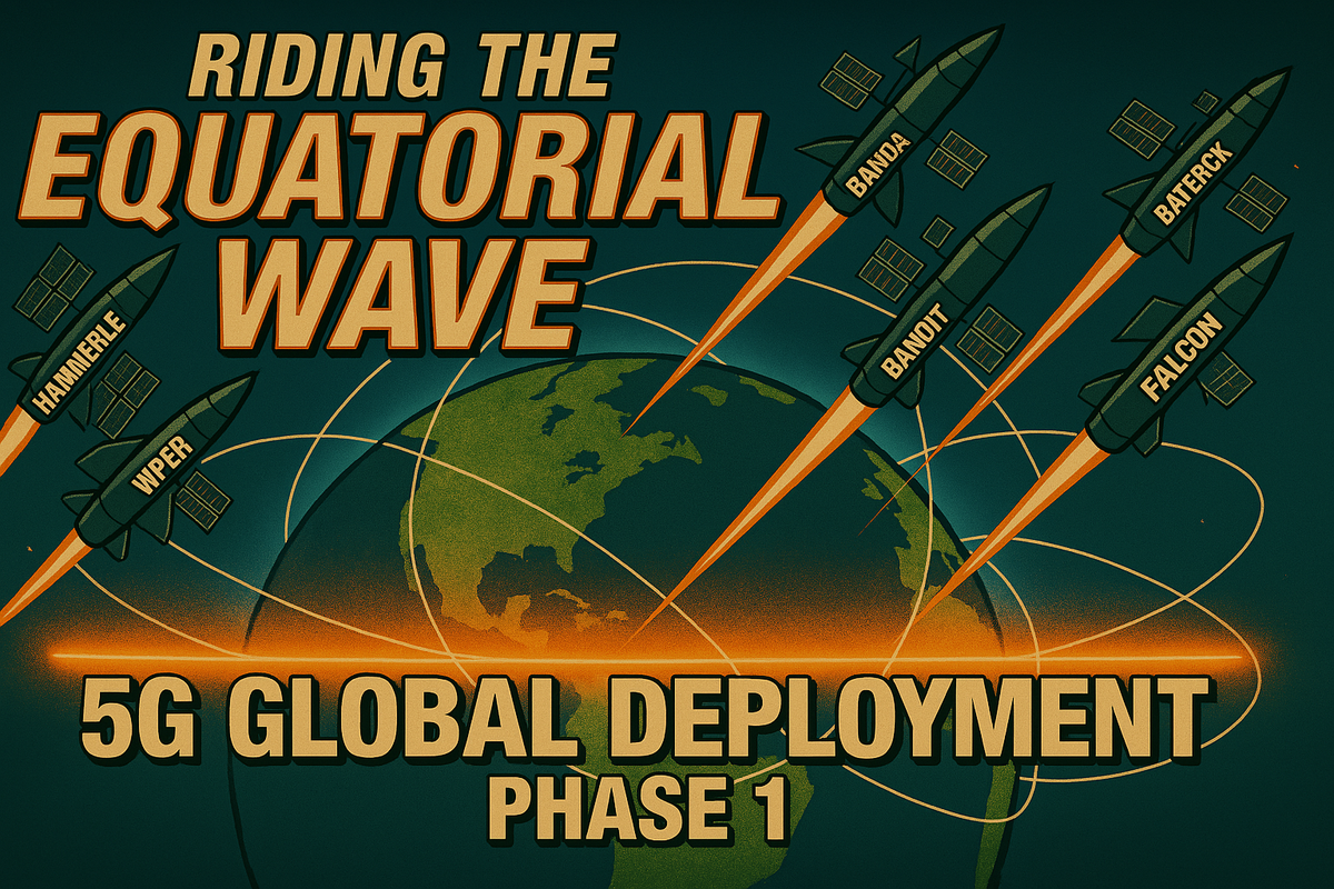 Riding the Equatorial Wave: Phased Path to a Global 5G-NTN Constellation